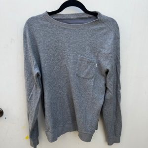 VUORI JEFREYS PULLOVER HEATHER GRAY